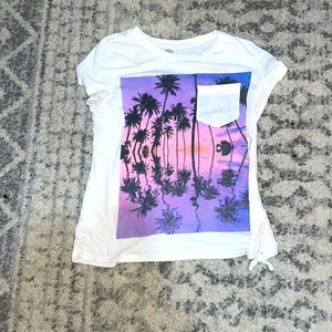Palm tree tee